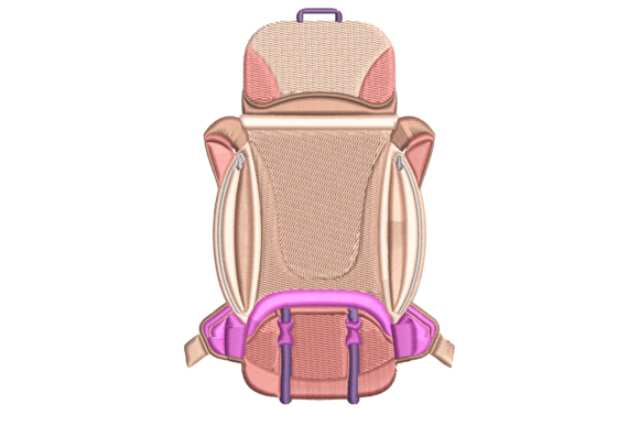 Adorable School Bag Embroidery for Your Boutique