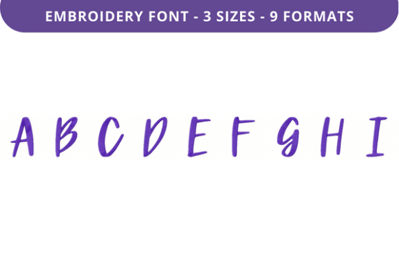 Elegant Emma Jean Font a to I for Business