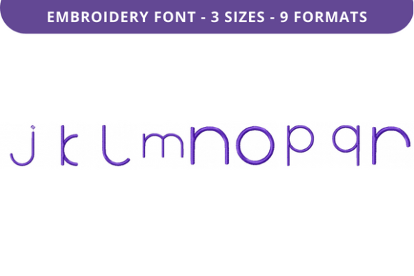 Halo Colony Font Lowercase J to R Review