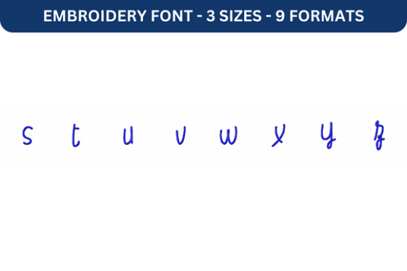 Le Laboratoire Font: A Stylish Addition for Holiday Embroidery