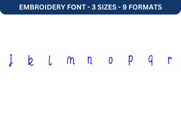 Le Laboratoire Font: A Stylish Embroidery Choice