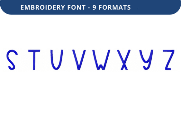 Play Pen Font S to Z: A Charming Addition